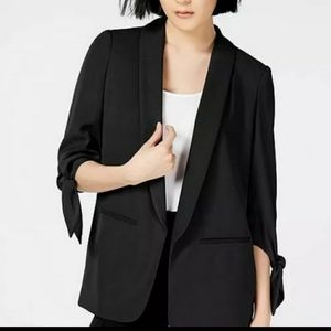 Bar III open front blazer M